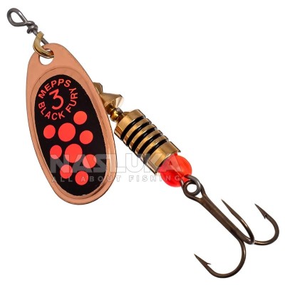 Блесна Mepps Black Fury CU, Pts Rge
