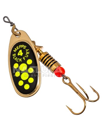 Блесна Mepps Black Fury, OR, Pts Chart