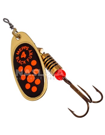 Блесна Mepps Black Fury OR, Pts Rge