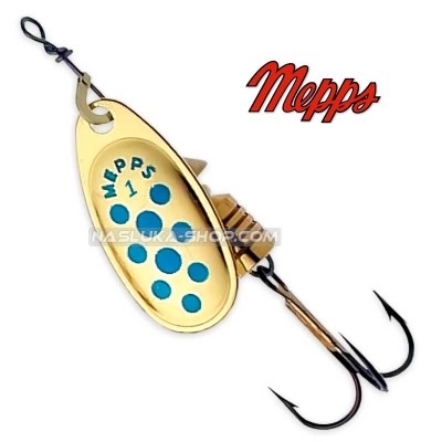 Въртяща блесна Mepps Comet Decore OR-Blue