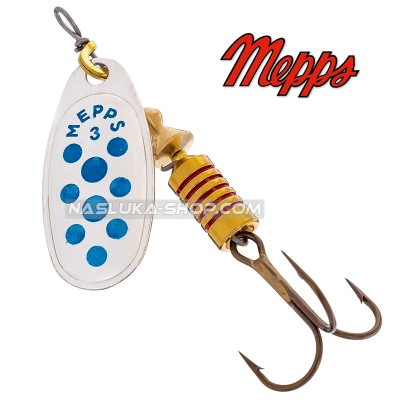 Въртяща блесна Mepps Comet Decore AG-Blue