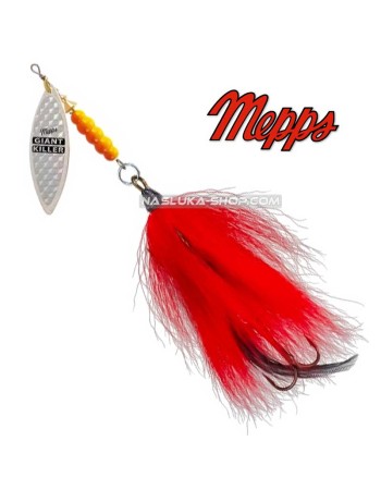 Въртяща блесна за трофейни хищници Mepps Giant Killer Tandem, Rainbow