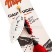 Въртяща блесна за трофейни хищници Mepps Giant Killer Tandem, Rainbow