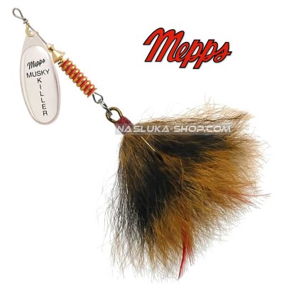 Въртяща блесна Mepps Musky Killer, Silver