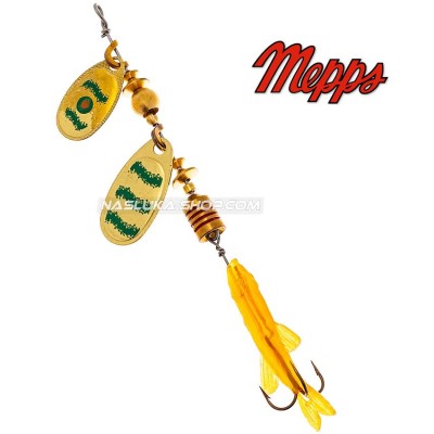 Блесна Mepps Perch Tandem, OR/Vert