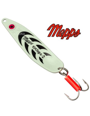 Блесна Mepps Syclops, Phospho, Noir