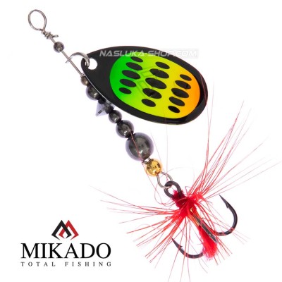 Въртяща блесна Mikado Hypnotic, Firetiger