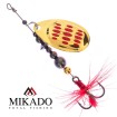 Въртяща блесна Mikado Hypnotic, Golden Red