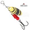 Микро въртяща блесна за кефал, пъстърва и костур Mikado M-Craft Micro Spinner, BG