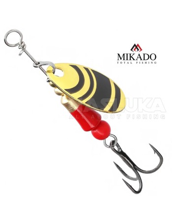 Микро въртяща блесна за кефал, пъстърва и костур Mikado M-Craft Micro Spinner, BG