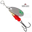 Микро въртяща блесна за кефал, пъстърва и костур Mikado M-Craft Micro Spinner, BGD