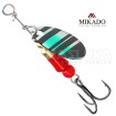 Микро въртяща блесна за кефал, пъстърва и костур Mikado M-Craft Micro Spinner, SGP
