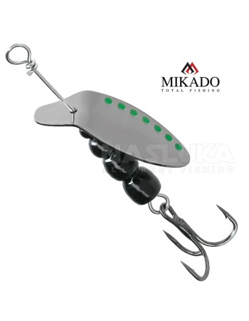 Въртяща блесна за пъстърва, кефал и костур Mikado M-Craft Micro Stream, BGD