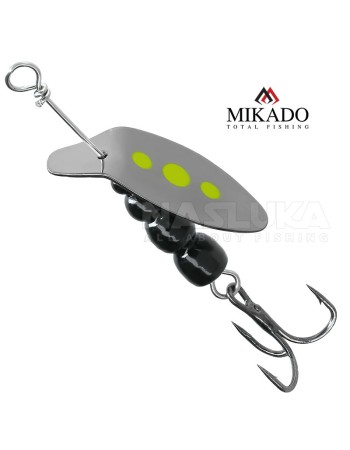 Въртяща блесна за пъстърва, кефал и костур Mikado M-Craft Micro Stream, BYD