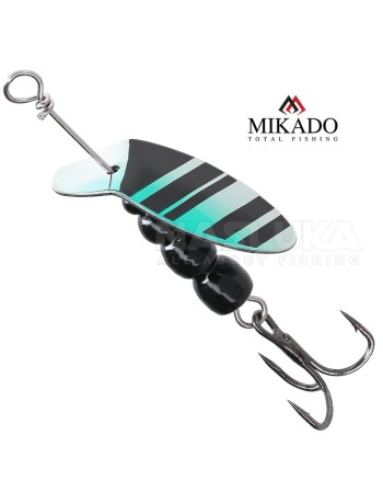 Въртяща блесна за пъстърва, кефал и костур Mikado M-Craft Micro Stream, SGP
