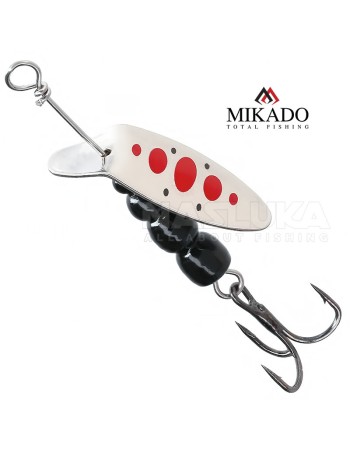 Въртяща блесна за пъстърва, кефал и костур Mikado M-Craft Micro Stream, SR