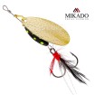 Въртяща блесна Mikado M-Grub, цвят Gold/Black Lemon