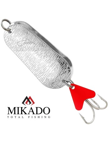 Двойна блесна, Клатушка Mikado Trython Double, Silver