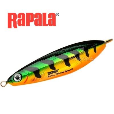 Блесна, Клатушка Rapala Minnow Spoon, цвят FLP