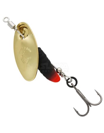 Въртяща блесна SG Grub Spinner, Gold Black