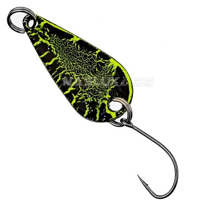 Клатушка за пъстърва, костур и кефал Sokudo Velvet 3 г, Frog