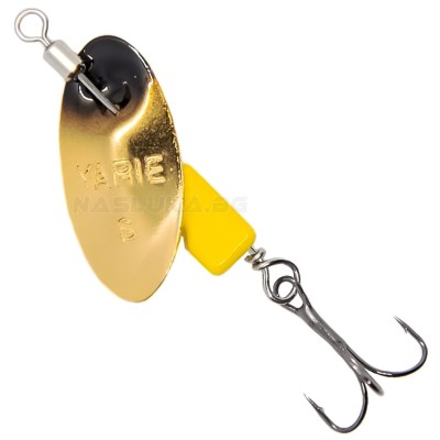 Въртяща блесна Yarie Blender 672 SP4, Black Yellow