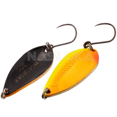 Микроклатушка за пъстърва и костур Yarie First Order 3.6 г, цвят A8