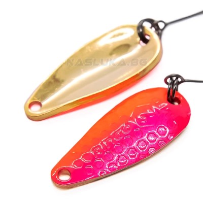 Микроклатушка за пъстърва Yarie Ringo Midi 2 г, Hammered, BS7