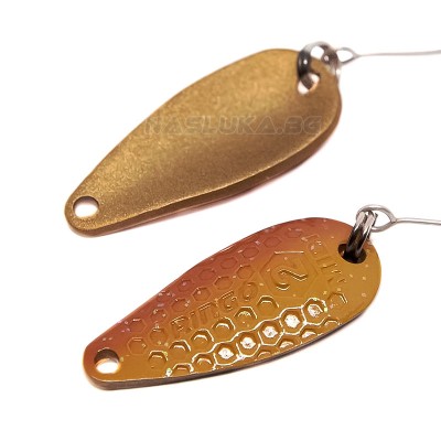 Микроклатушка за пъстърва Yarie Ringo Midi 2 г, Hammered, E68