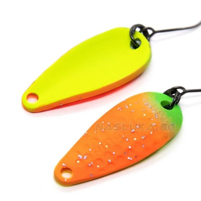 Микроклатушка за пъстърва Yarie Ringo Midi 2 г, Hammered, E71