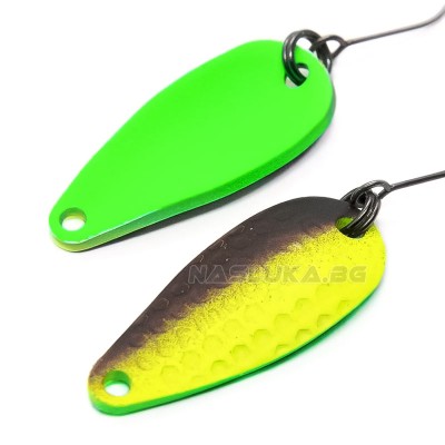 Микроклатушка за пъстърва Yarie Ringo Midi 2 г, Hammered, E73