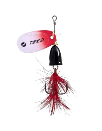 Блесна Zebco Trophy Z-Vibe Fly Black Silver Red