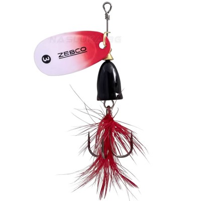 Блесна Zebco Trophy Z-Vibe Fly Black Silver Red