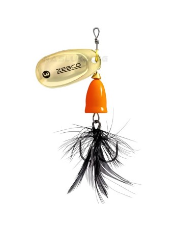 Блесна Zebco Trophy Z-Vibe Fly Orange-Gold-Black