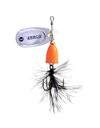 Блесна Zebco Trophy Z-Vibe Fly Orange Silver