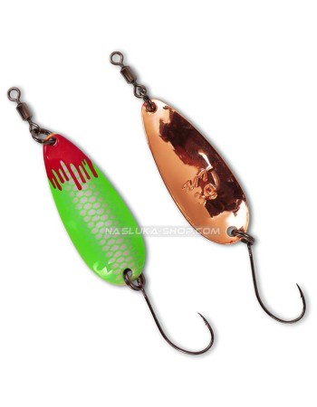 Клатушка Magic Trout Bloody Shoot Spoon, Silver-Green