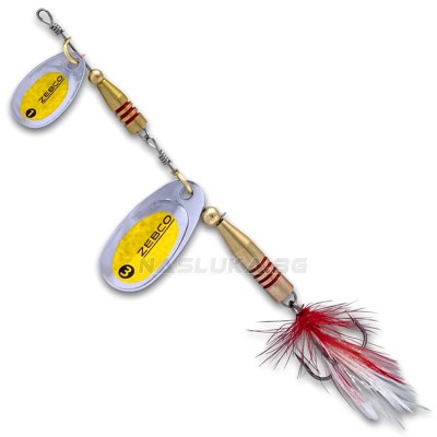 Двойна блесна Zebco Z-Tandem Silver Holo Gold