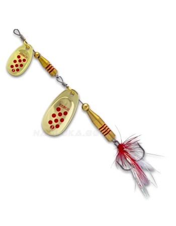 Двойна блесна Zebco Z-Tandem Gold Red Dots