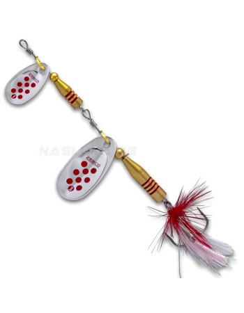 Двойна блесна Zebco Z-Tandem Silver Red Dots