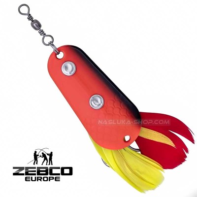 Незацепваща клатушка Zebco Trophy Z-Weedless Slide, цвят Black-Red