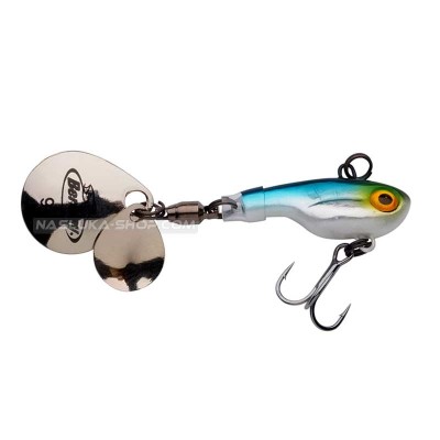 Спинер Berkley Pulse Spintail, Blue Silver Glitter