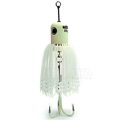 Примамка за сом, тийзър с тройна кука MADCAT Clonk A-Static Teaser, Glow In The Dark