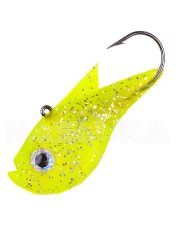 Вайб примамка, главиняр Percamax Grim Jig, цвят Y UV