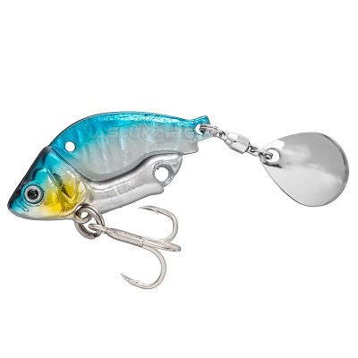 Хибридна примамка цикада-спинер Proberos Vib Lure 12 г, Ghost