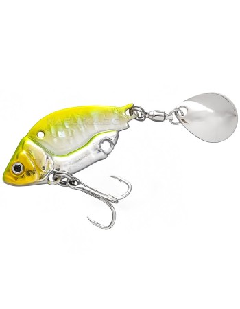 Хибридна примамка цикада-спинер Proberos Vib Lure 12 г, Chart Back