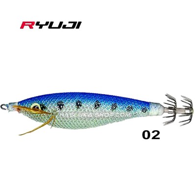 Калмарка за морски риболов Ryuji MKS Toto, 7 см, 9.5 г, цвят 02