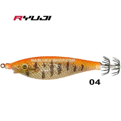 Калмарка за морски риболов Ryuji MKS Toto, 7 см, 9.5 г, цвят 04