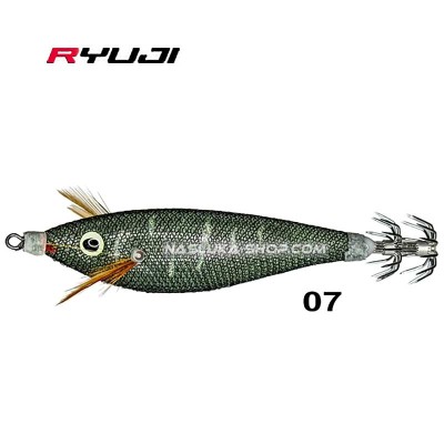 Калмарка за морски риболов Ryuji MKS Toto, 7 см, 9.5 г, цвят 07