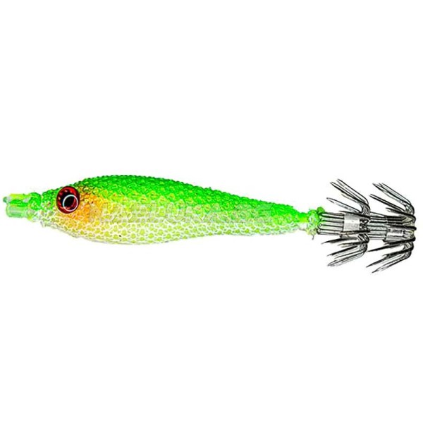 Калмарка Ryuji Soft Squid 7 см, 4.25 г, 02 Glow — снимка 1