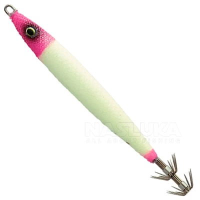 Калмарка Savage Gear Squid Finger 8 см, 35 г, цвят Pink Head